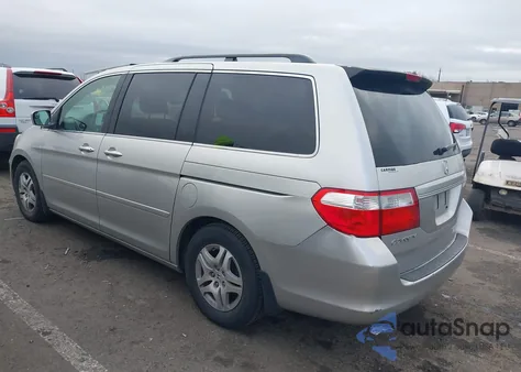 2007 Honda Odyssey Exl z USA, uszkodzony, nr VIN 5FNRL38607B440594